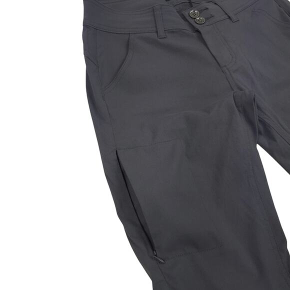 Prana Halle Convertible Pants Tall Inseam Coal - Picture 7 of 14